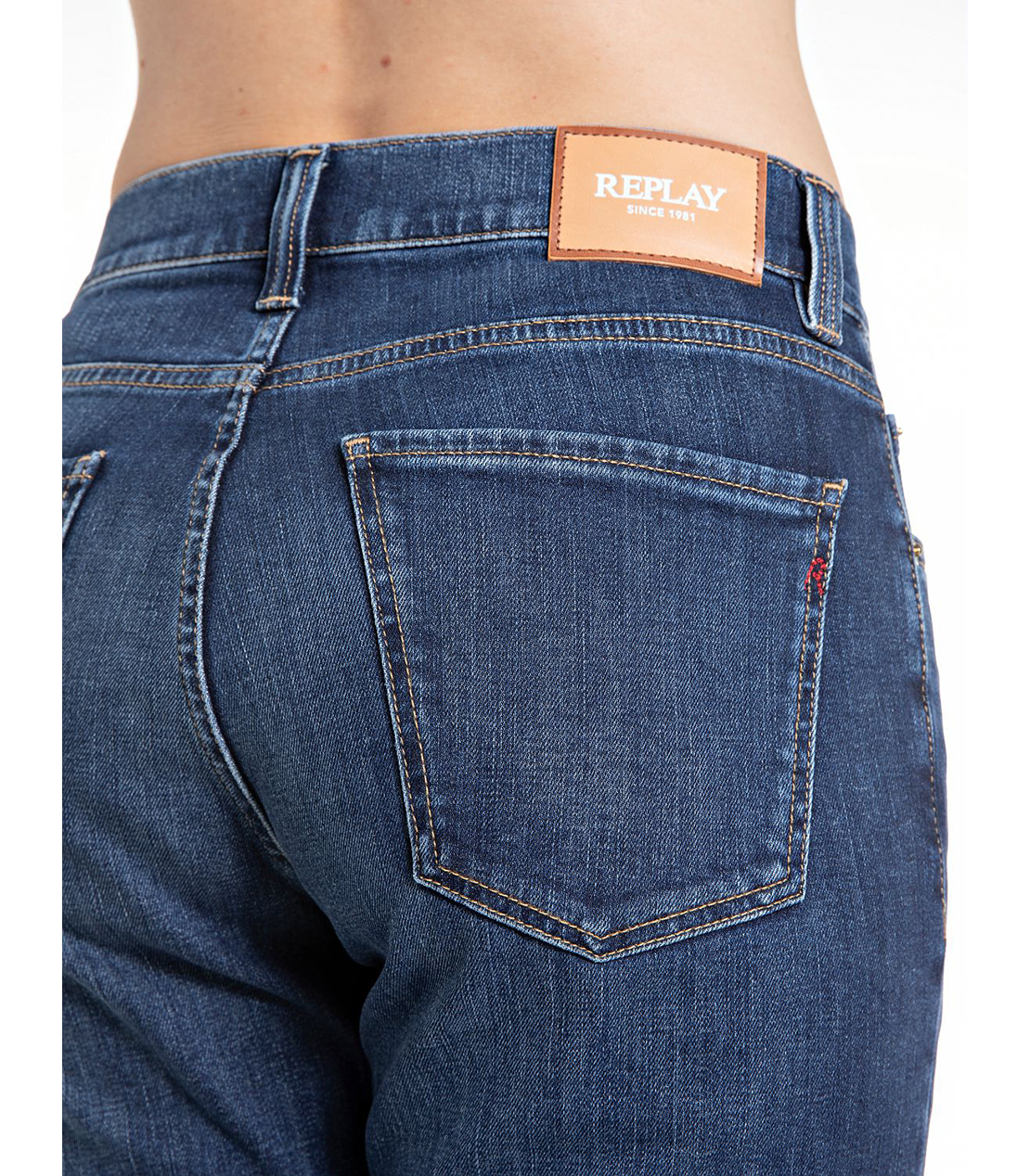 ストレート MAIJKE ストレッチデニム 詳細画像 ダークブルー 8